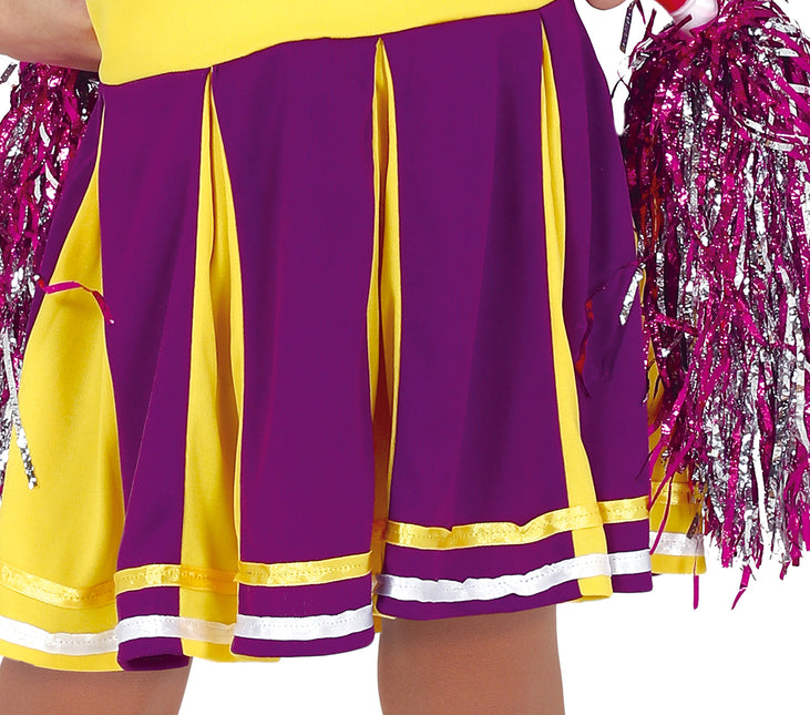 Traje de Animadora Infantil Morado