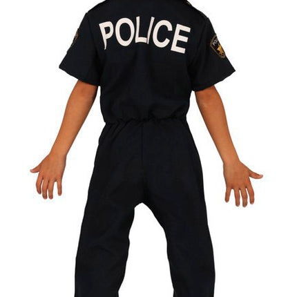 Disfraz de Policía Azul Niño