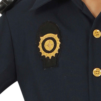 Disfraz de Policía Azul Niño