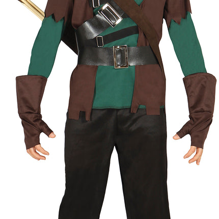 Disfraz de Robin Hood Deluxe Niño