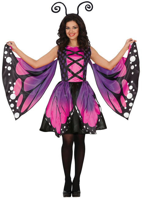 Disfraz de Mariposa Mariposa Morada Señoras
