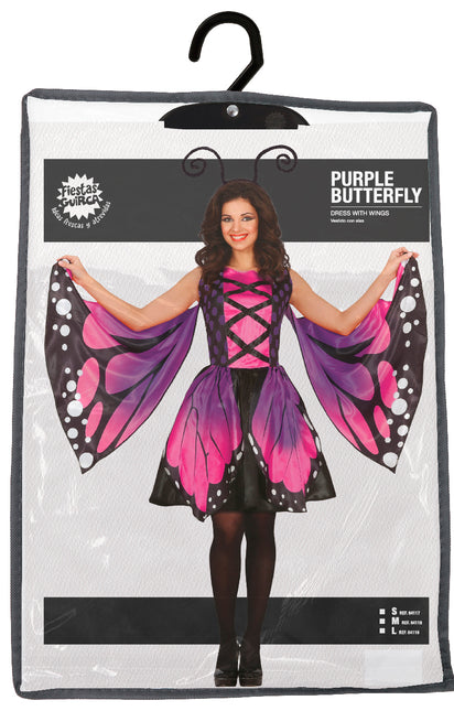 Disfraz de Mariposa Mariposa Morada Señoras