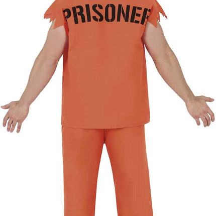 Disfraz de Halloween de preso para hombre