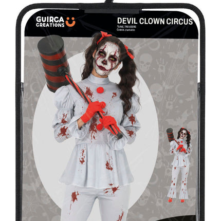 Halloween Kostuum Dames Duivel Clown