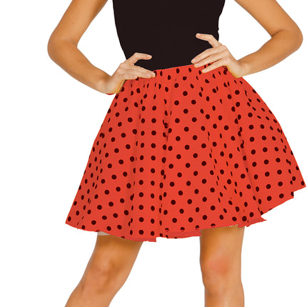 Disfraz Grease Damas Rojo