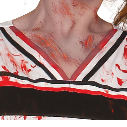 Disfraz Halloween Zombie Animadora Señoras