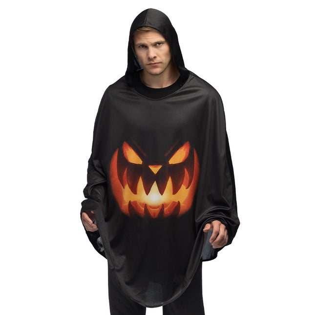 Poncho de Halloween Calabaza