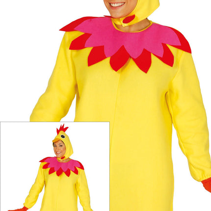 Traje de pollo Damas