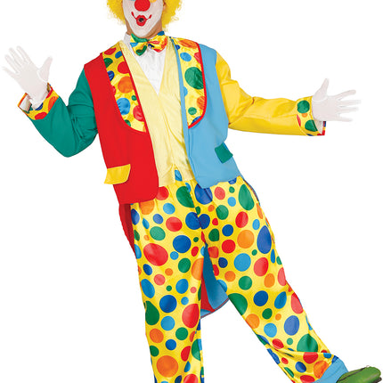 Disfraz de Payaso de Colores para Hombre