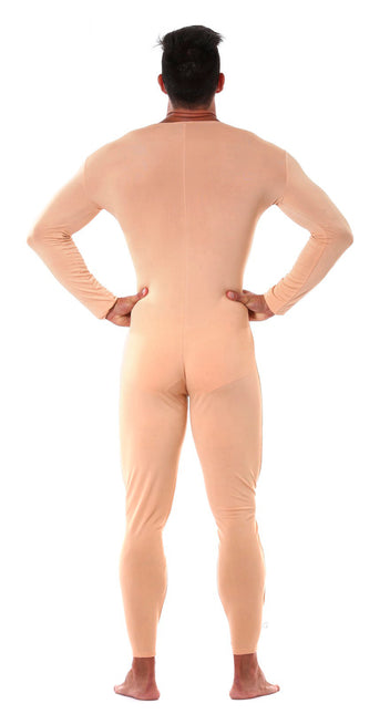 Traje Segunda Piel Disfraz Desnudo Hombre