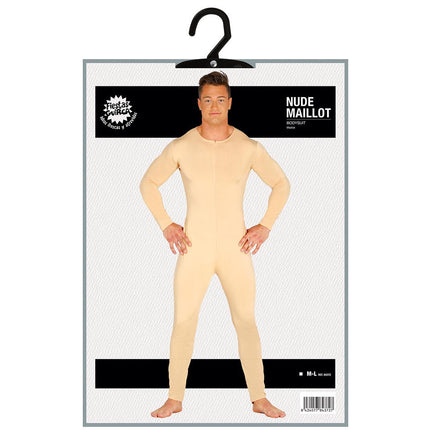 Traje Segunda Piel Disfraz Desnudo Hombre