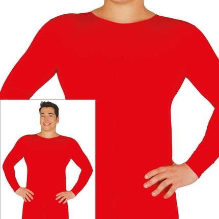 Traje Segunda Piel Rojo Hombre
