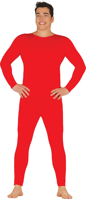 Traje Segunda Piel Rojo Hombre