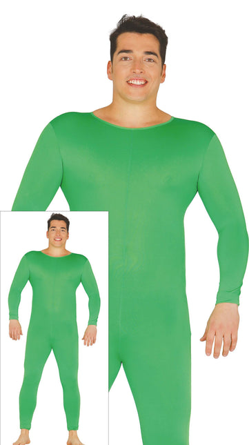 Traje Segunda Piel Verde Hombre