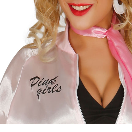 Chaqueta Grease Rosa Niñas