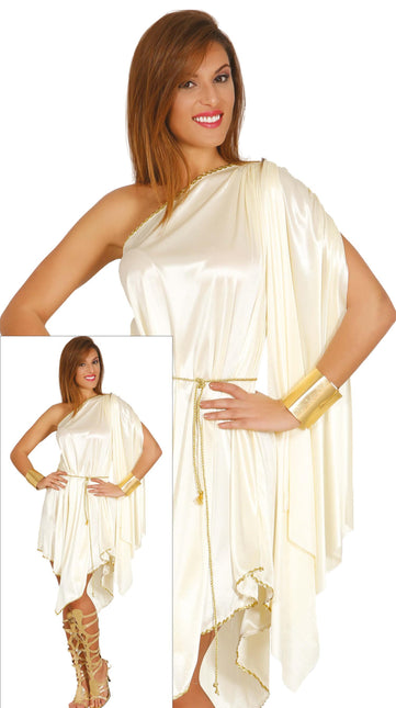 Vestido de disfraz de diosa griega