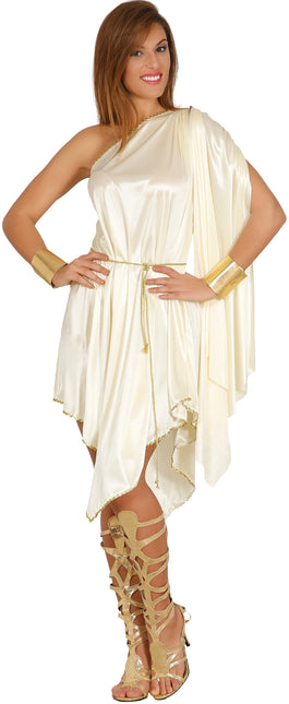 Vestido de disfraz de diosa griega