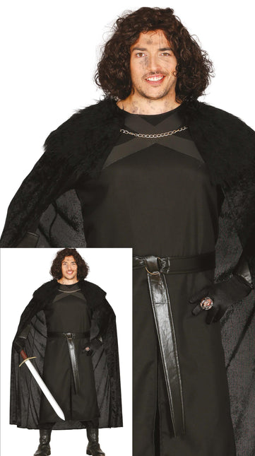 Traje Medieval Líder Negro
