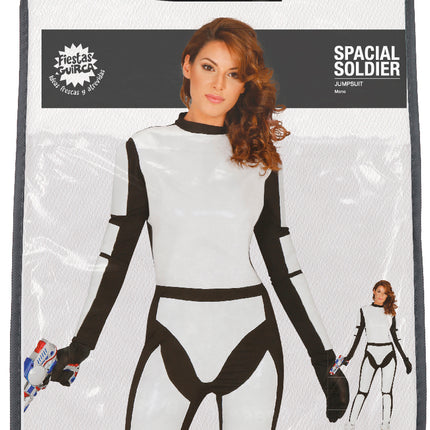 Disfraz de soldado espacial para mujer
