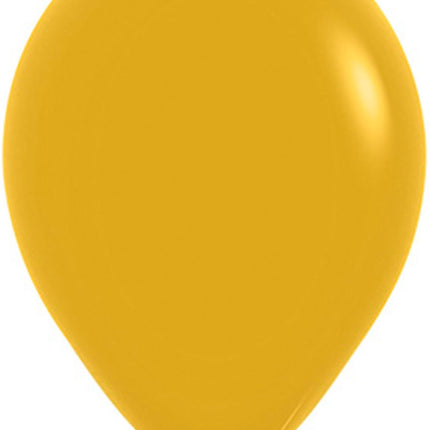 Globos Mostaza 30cm 50pcs