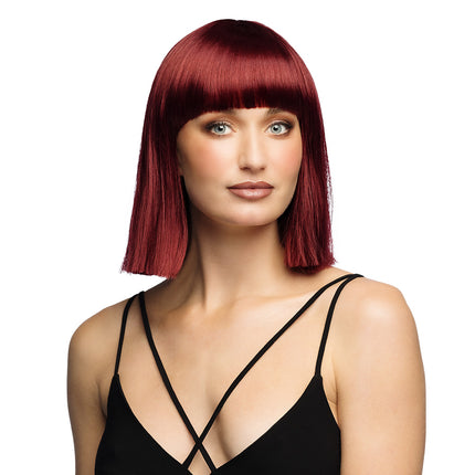 Djamilla peluca castaña siena