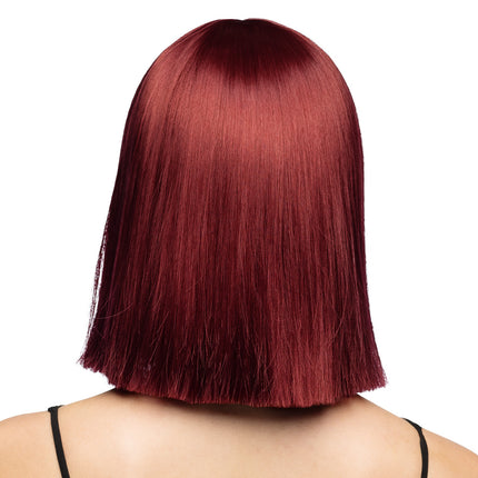 Djamilla peluca castaña siena