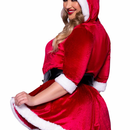 Vestido Navidad Mujer Rojo Señoras Leg Avenue