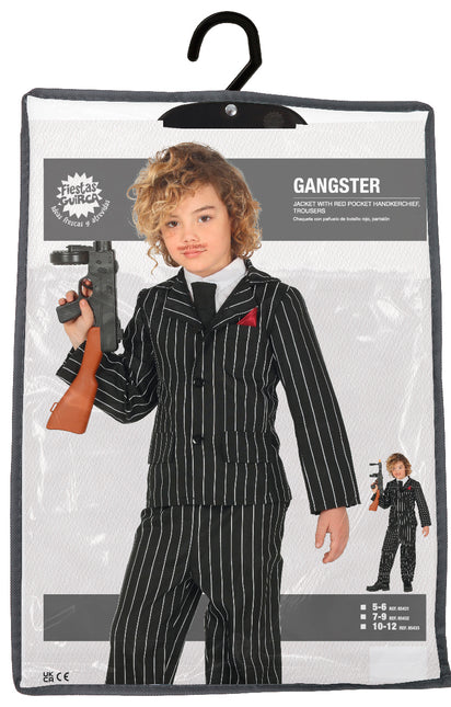 Disfraz de mafioso Niño