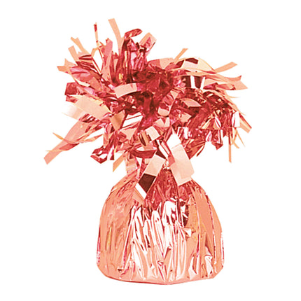Globo Oro Rosa Peso 21cm