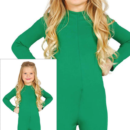 Traje Segunda Piel Niño Verde