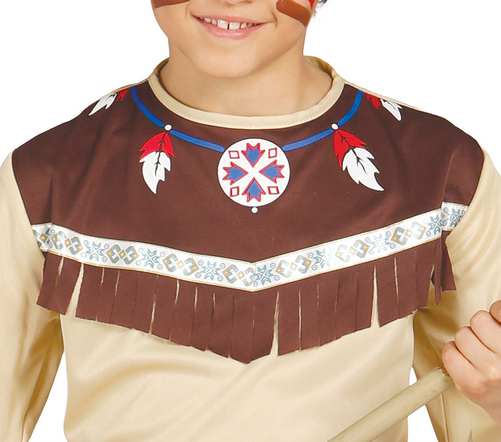 Disfraz de indio para niño
