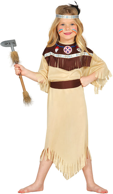 Vestido indio niño largo