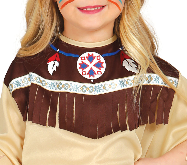 Vestido indio niño largo