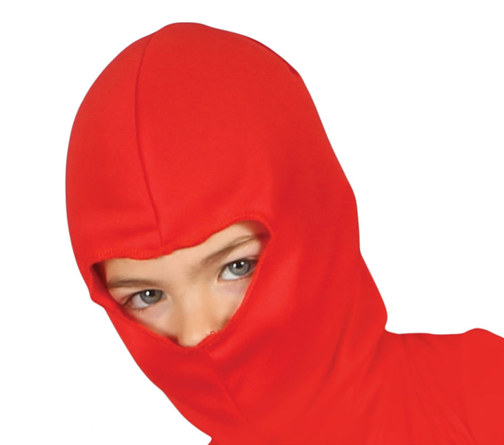 Mono Traje Ninja Niño Rojo