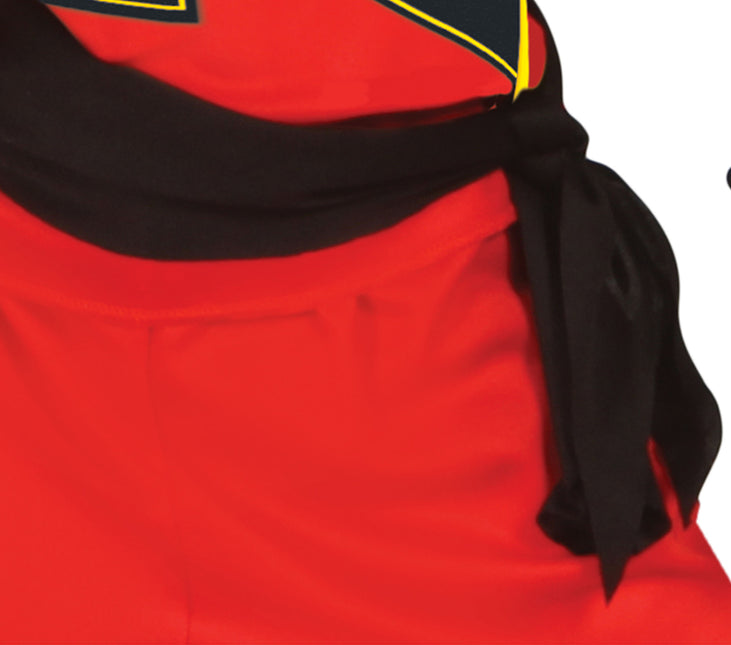 Mono Traje Ninja Niño Rojo