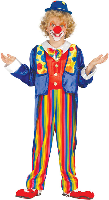 Disfraz de Payaso de Colores Niño