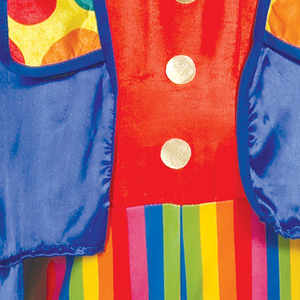 Disfraz de Payaso de Colores Niño