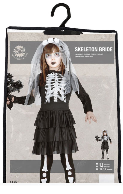 Disfraz Halloween Niño Vestido Esqueleto