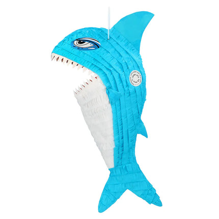Piñata del tiburón enfadado (62,5 x 17,5 x 38 cm)