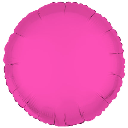 Globo de Helio Rosa Neón Vacío 43cm