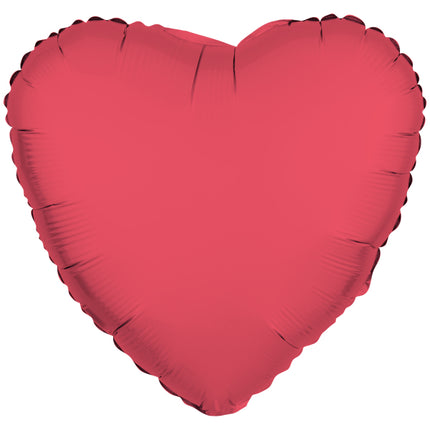 Globo de Helio Corazón Rojo Vacío 43cm
