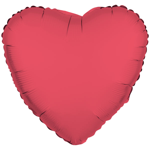 Globo de Helio Corazón Rojo Vacío 43cm