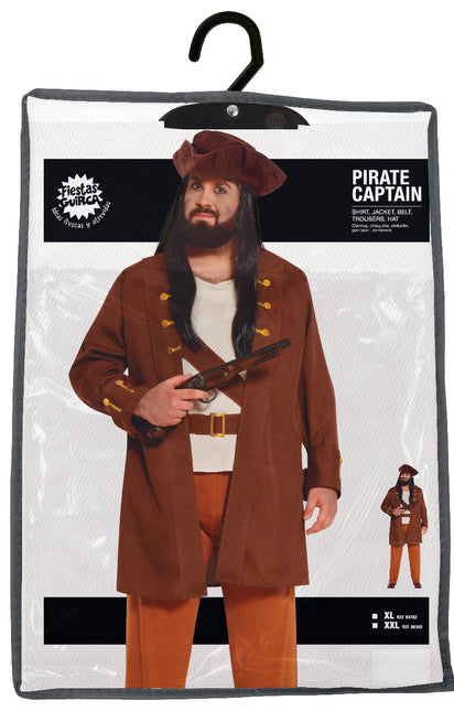 Disfraz de Pirata Marrón