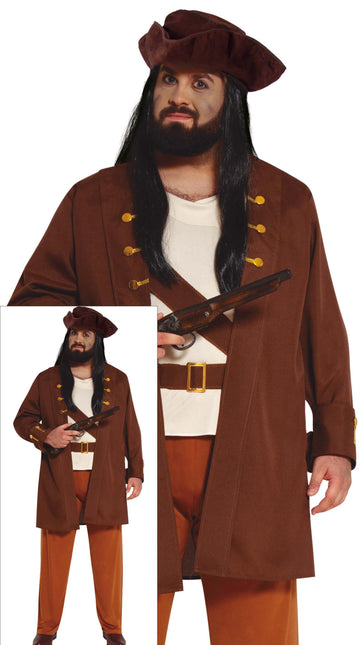 Disfraz de Pirata Marrón