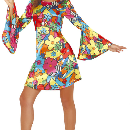 Vestido Hippie Flores