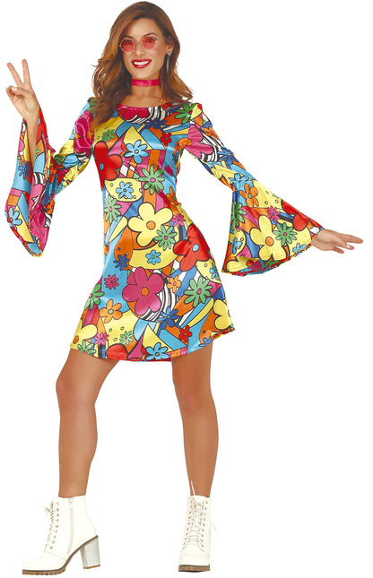 Vestido Hippie Flores