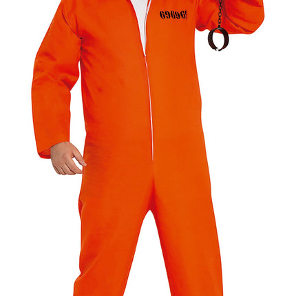 Traje de villano Naranja Hombres