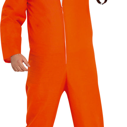 Traje de villano Naranja Hombres