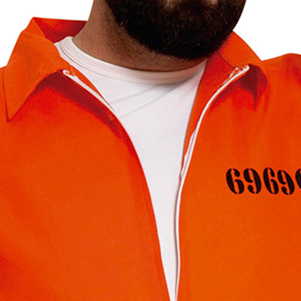 Traje de villano Naranja Hombres