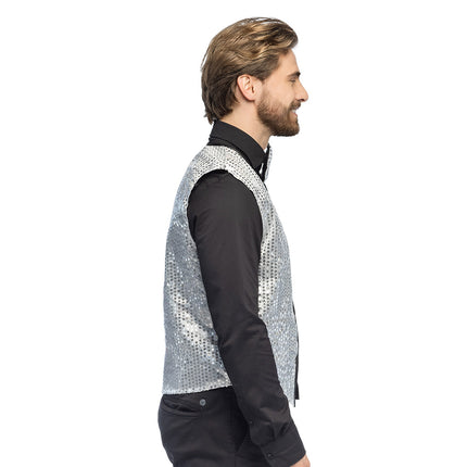 Juego de lentejuelas plata